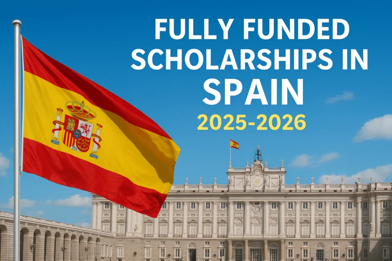 🎓Fully Funded Scholarships in Spain 2025-2026