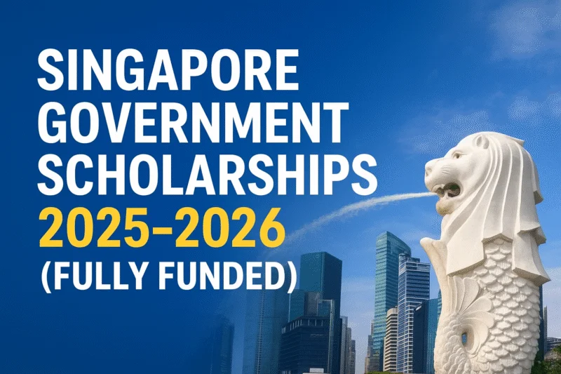 Singapore Government Scholarships Fully Funded