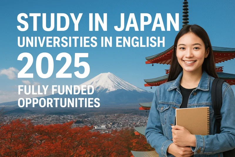 Study in Japan Universities in English 2025
