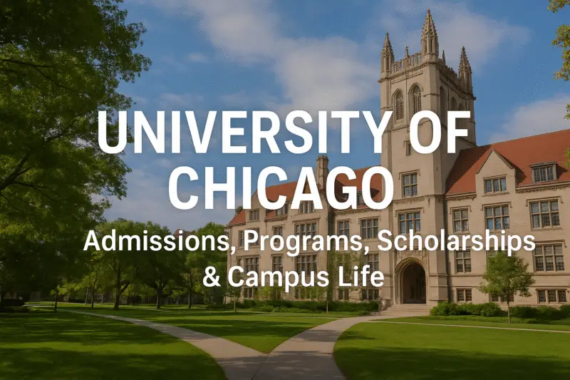 University of Chicago – Admissions, Programs, Scholarships & Campus Life
